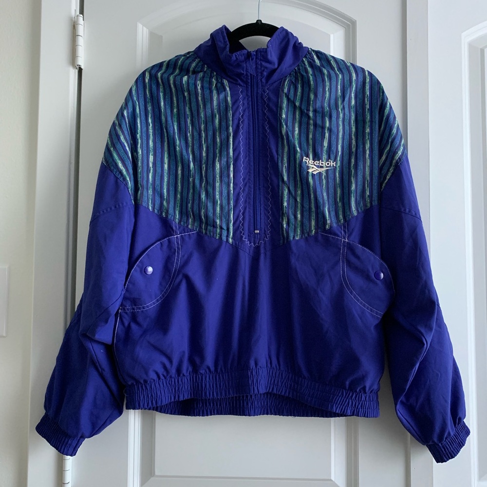 Vintage 90’s Reebok pullover jacket